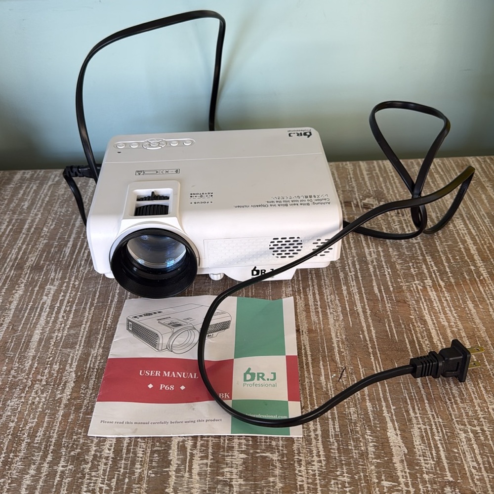 DR. J professional Mini Projector.